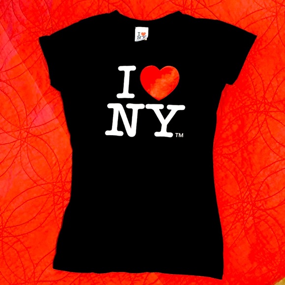 I Love NY T-shirt. Size medium, Black tee. - Picture 1 of 4